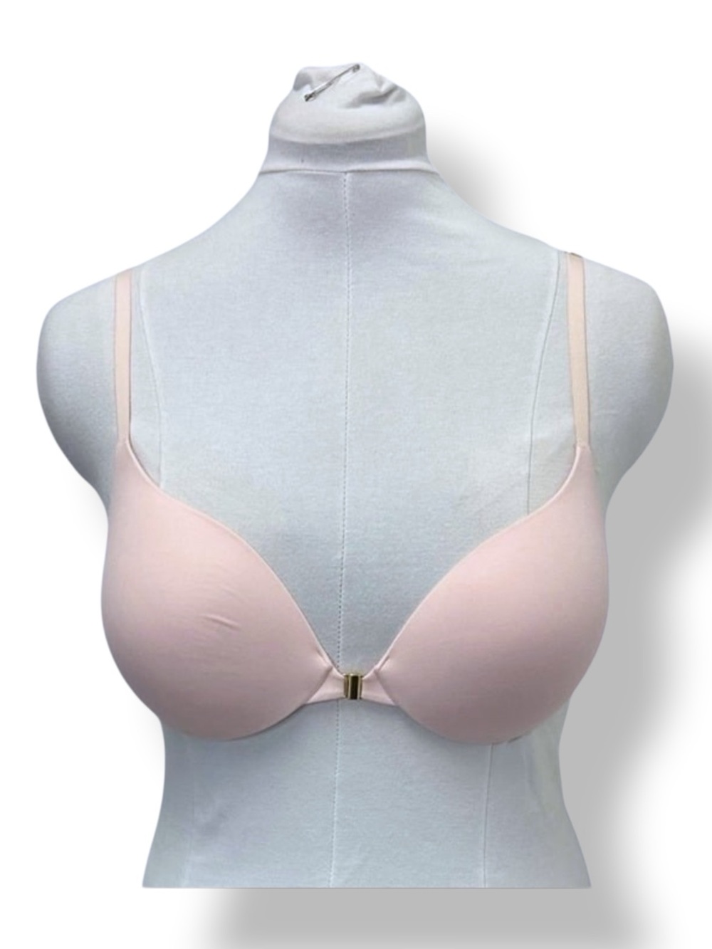 Victorias Secret Women’s Bra Front Hook Lightly Lined Demi Adjustable Straps 36C
